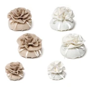 sacchetti in lino con rosa di alta qualità
