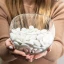 Contenitori confettata scatola porta-confetti in vetro moderni