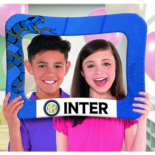 palloncino per foto photo booth festa tema Inter