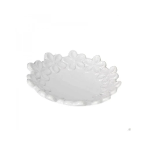 Ultimi 3 pezzi Bomboniera Ciotola svuota tasche in ceramica fiorita