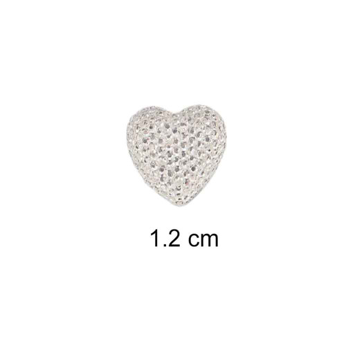 punto luce cuore strass 1.2