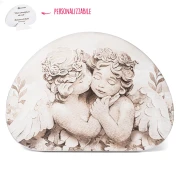 Bomboniere Personalizzate Icona Angioletti con fiori maxi Made in Italy