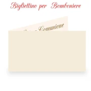 bigliettino per bomboniere econnomico