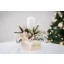 Idea Regalo Natale - Composizione natalizia di fiori fatta a mano