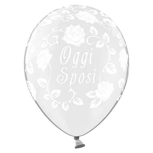 Palloncini Oggi Sposi - confezione risparmio da 25 pezzi