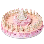 Torta Bomboniere per Bimba 24 Fette Cavallino rosa