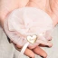 Bomboniere 2027 Linea Plissé Sacchettino Portaconfetti a forma di rosa girata in tulle