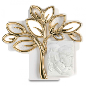 Bomboniere Albero della Vita Sacra Famiglia Oro