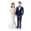 Cake Topper Matrimonio sposi eleganti