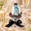 Bomboniere Compleanno Bicchiere con Bottiglia Liquore Mignon Personalizzabile con Confezione