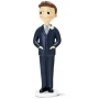 Cake topper nozze gay uomo uomo unioni civili