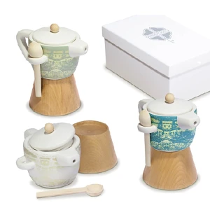 Bomboniere Solidali Quadrifoglio Linea Lisbona 2026 Zuccheriera Moka decorata Standard