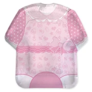 8 piatti di carta 22 cm maglietta baby girl