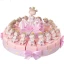 Torta Bomboniere Battesimo Bimba 18 Fette con Principesse