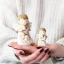 Bomboniera sacre 2025 angeli con sacra famiglia