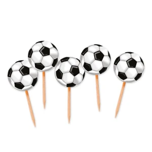 25 Picks Sagomati palloni da calcio per aperitivi e buffet
