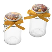 Bomboniere Matrimonio 2026 barattoli ermetici con testa di moro e maioliche