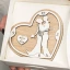 Bomboniere Matrimonio e Anniversario Orologio con Sposi Personalizzato