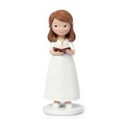 Cake topper Comunione e Cresima Bambina con vangelo