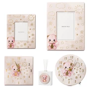 Bomboniere 2026 Linea Orsetto rosa con dettagli oro - Alta Qualità