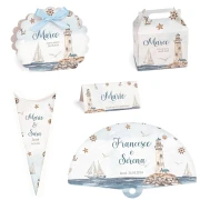 Scatoline Portaconfetti Personalizzabili Tema Mare