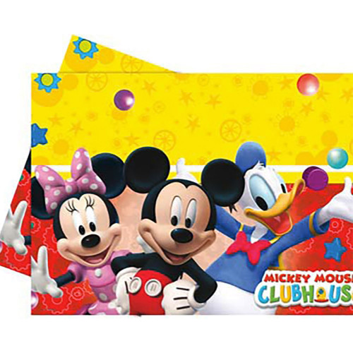 Tovaglia 120x180 in plastica con Topolino Tema Mickey Mouse