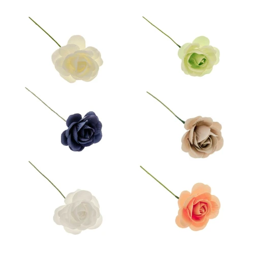 Rosa Grande con ramo per confezionamento Bomboniere