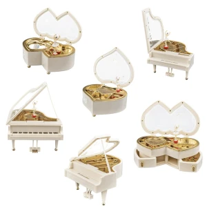 Bomboniere 2026 Comunione Carillon strumenti musicali con base