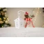 Idea Regalo Natale - Lanterna in metallo con decorazione natalizia rossa