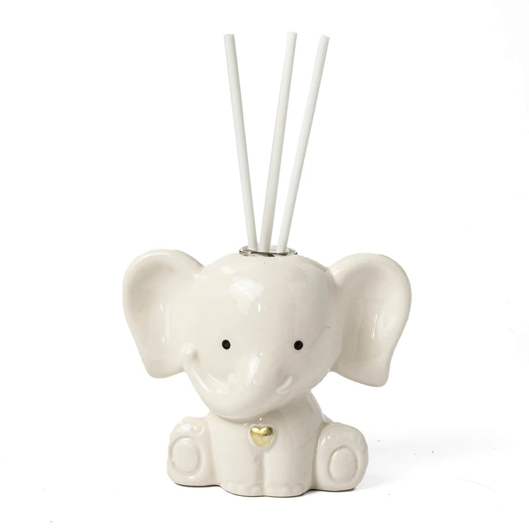 Bomboniere Nascita Bimbo Bomboniere Elefante Battesimo Bimbo Porcellana  Satinata| Sindy Bomboniere Palla Di Vetro Con Neve, image size:1080x1080