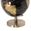 Mappamondo vintage oro e nero idea regalo