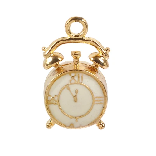 Ciondolo Sveglia Orologio oro per Bomboniere Chic