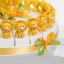 Idea Torta Bomboniere per maschio con Leoni