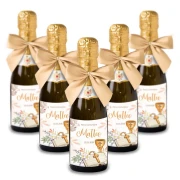 Bomboniere Mini bottiglie Prosecco Personalizzate o Segnaposto Tema Comunione