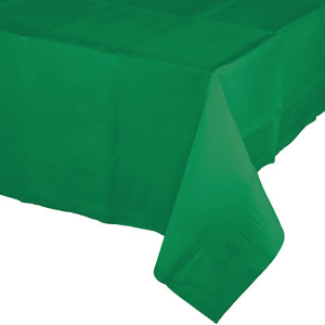 Tovaglia di carta rinforzata 137 x 274 cm verde