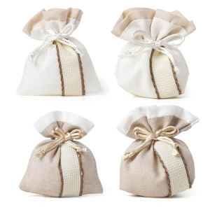 Bomboniere Sacchettini Portaconfetti con fascia rifinita OFFERTISSIMA