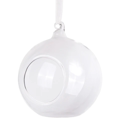 Sfera di vetro 10 cm da appendere