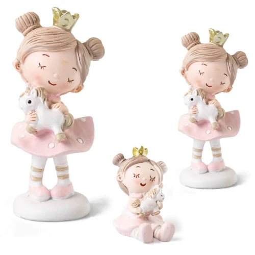 Bomboniere Femmina Principessa con unicorno