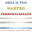 nastro in raso personalizzato per bomboniere prezzo al metro