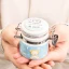 ⚡ OFFERTISSIMA Bomboniere Battesimo e Nascita 2027 Linea Baby Box Barattolino Orsetto Celeste con frase