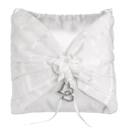 Cuscino Portafedi elegante  per Matrimonio in raso