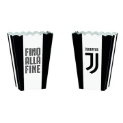 4 contenitori per festa tema Juventus