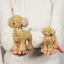 Bomboniera Cagnolino Barboncino Glitterato Oro o Argento