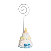 Bomboniera e segnaposto Battesimo Nascita compleanno Maschio Torta con Clip