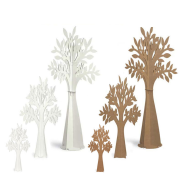 albero della vita cartone bianco marrone per tableau e allestimenti