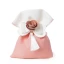 Bomboniere 2027 Linea Epoque Sacchettini Portaconfetti Effetto Rosa con Nappina