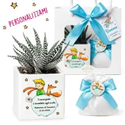 Bomboniere Vaso Porta Piantina  Piccolo Principe Personalizzati