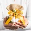 Bomboniere 2025 Sacchettini Portaconfetti con CONFEZIONE Tema Girasoli con fiore