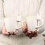 Idee Bomboniere Originali Set 2 tazzine da caffè colorate con cucchiaino