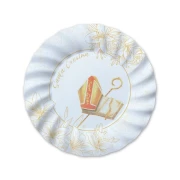 8 Piatti Cresima cm.20 La Mia Cresima